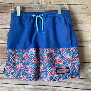 Vineyard Vines Boy's Chappy Swim Trunks Shorts Blue Size 6